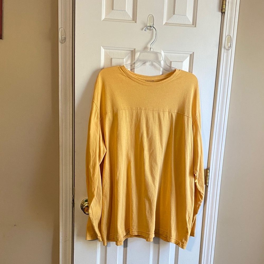 Faded Glory Vintage Tee in Yellow Size 2XL